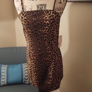 Hiatus size M animal print dress